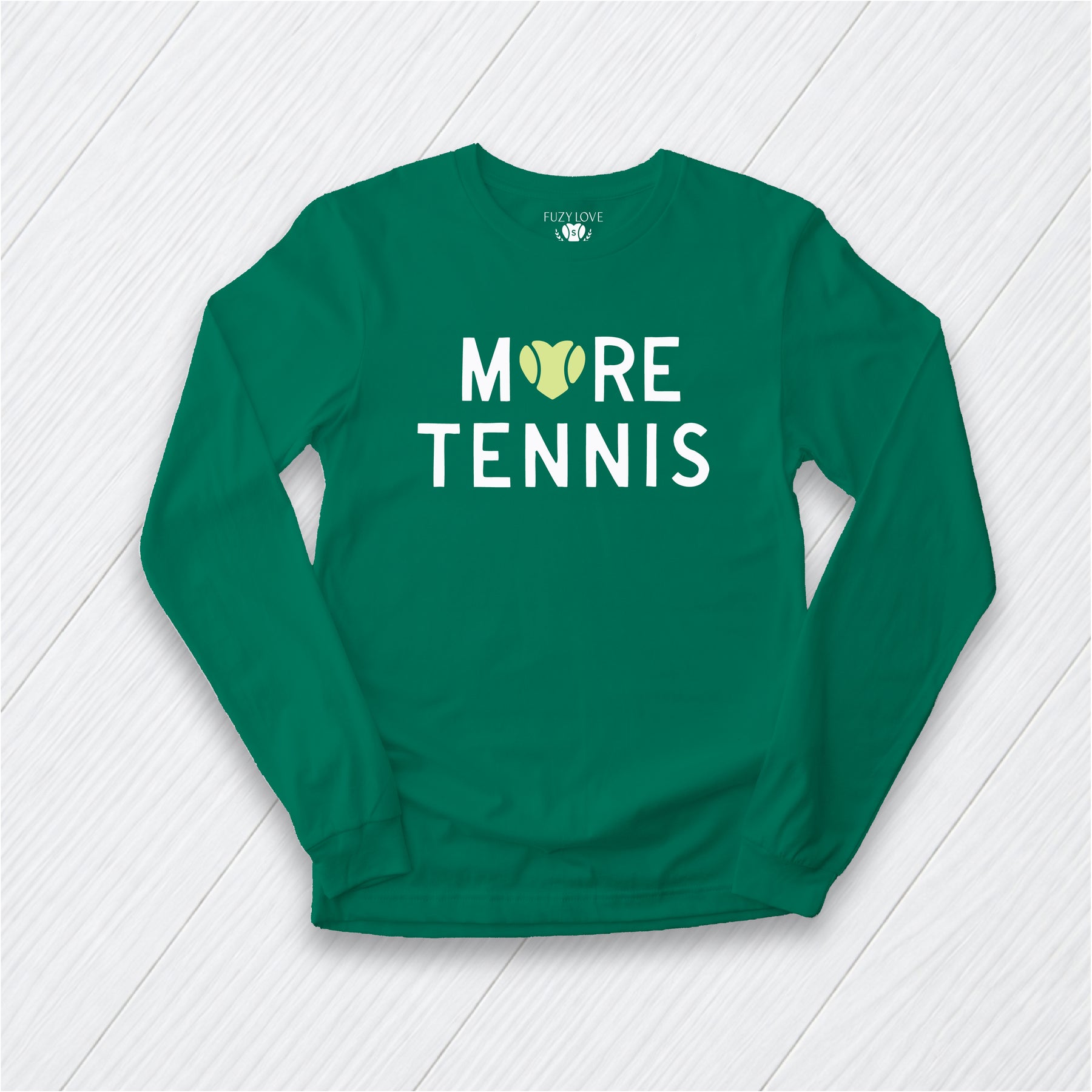 More Tennis  Longsleeve