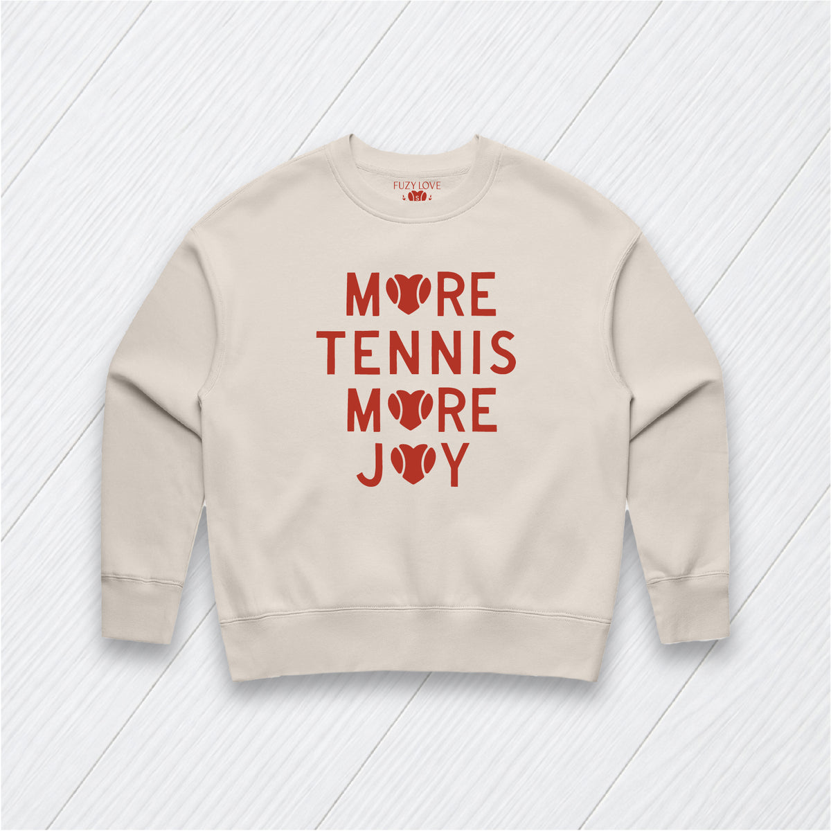 More Tennis More Joy Premium Sweatshirt