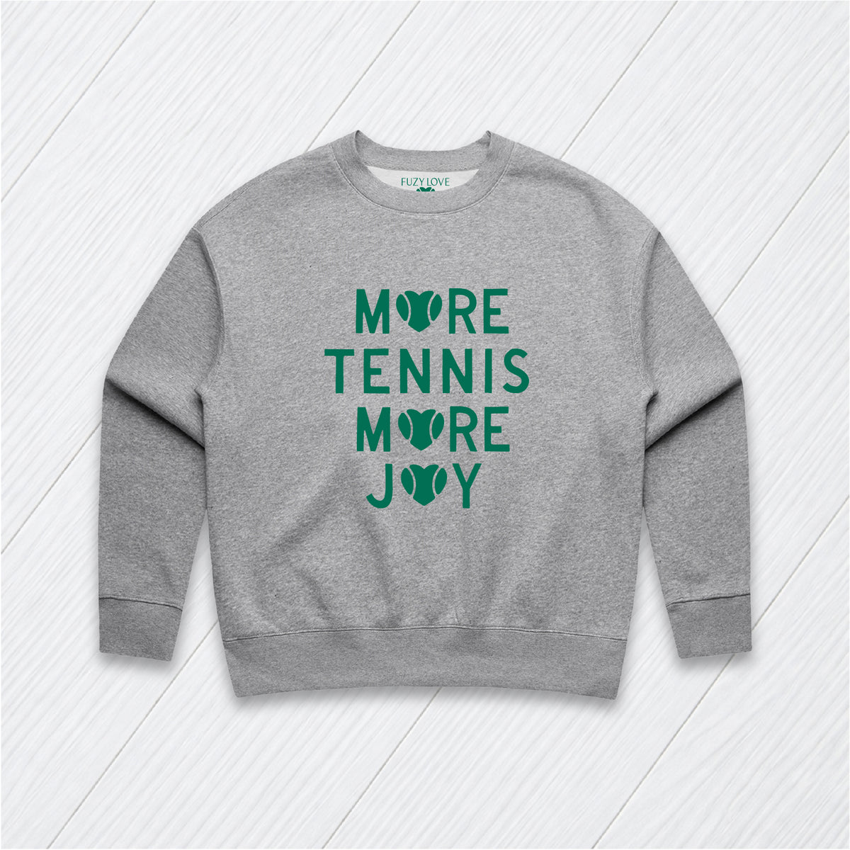 More Tennis More Joy Premium Sweatshirt