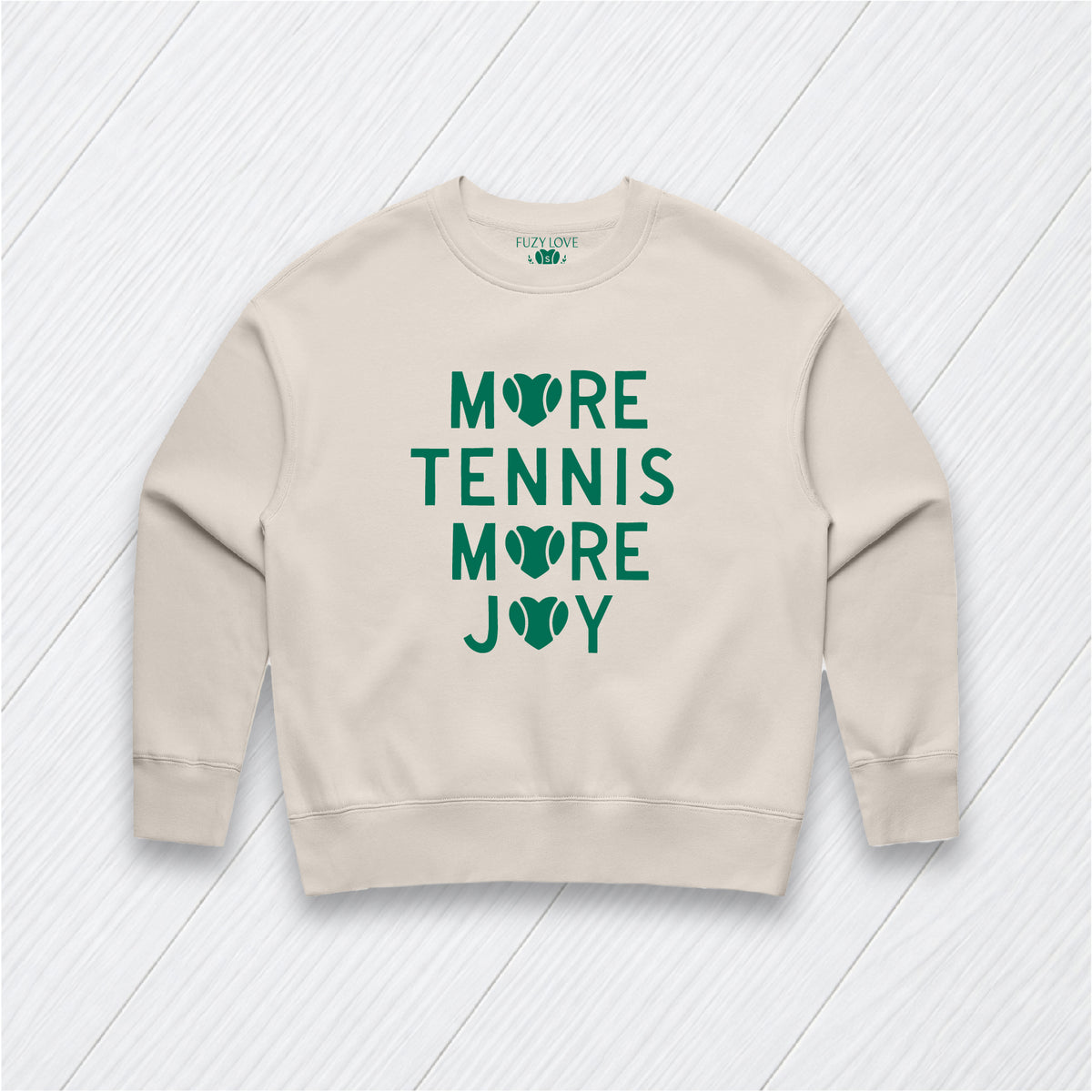 More Tennis More Joy Premium Sweatshirt