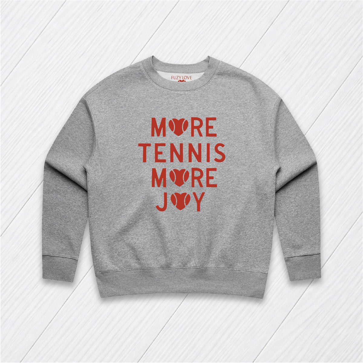 More Tennis More Joy Premium Sweatshirt
