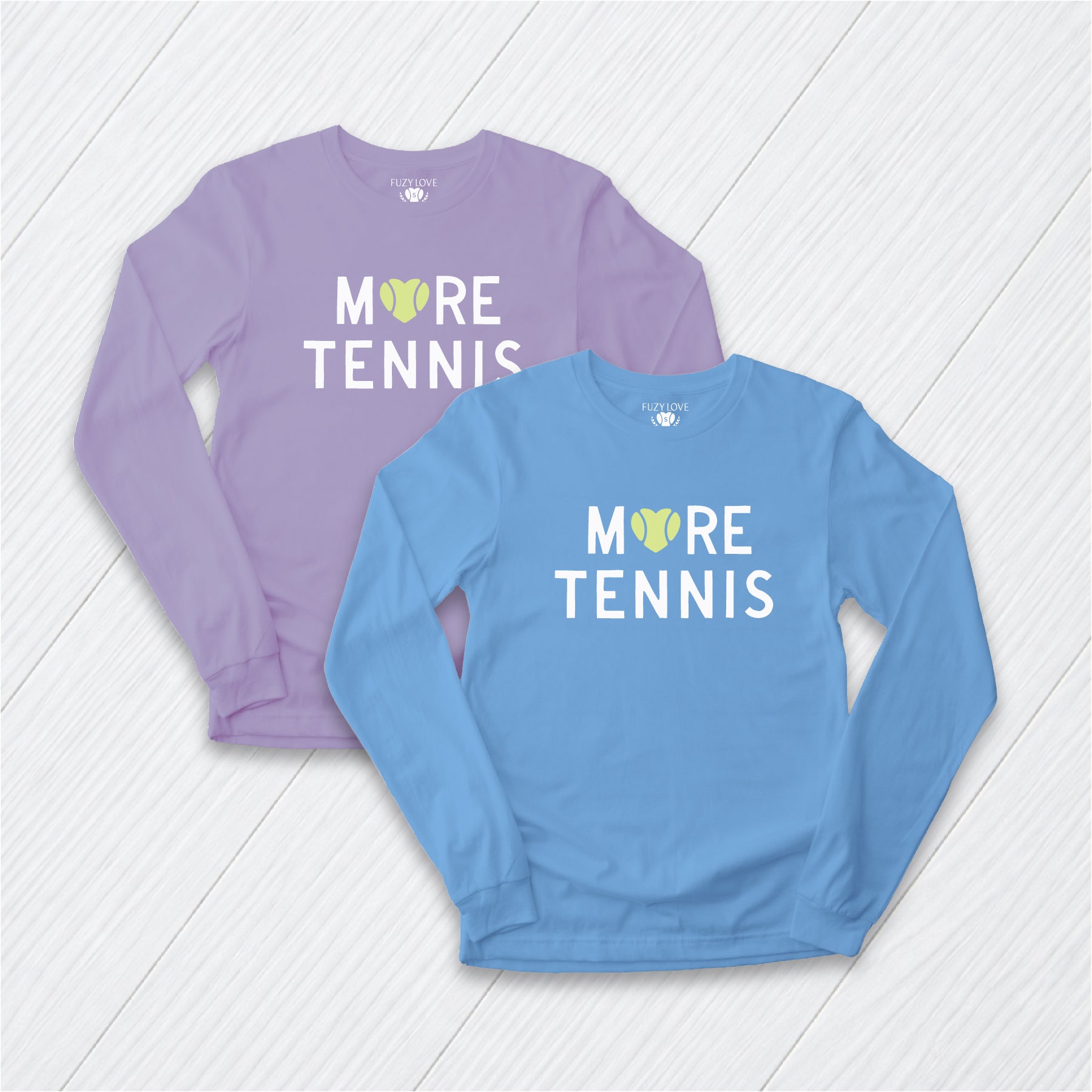 More Tennis  Longsleeve