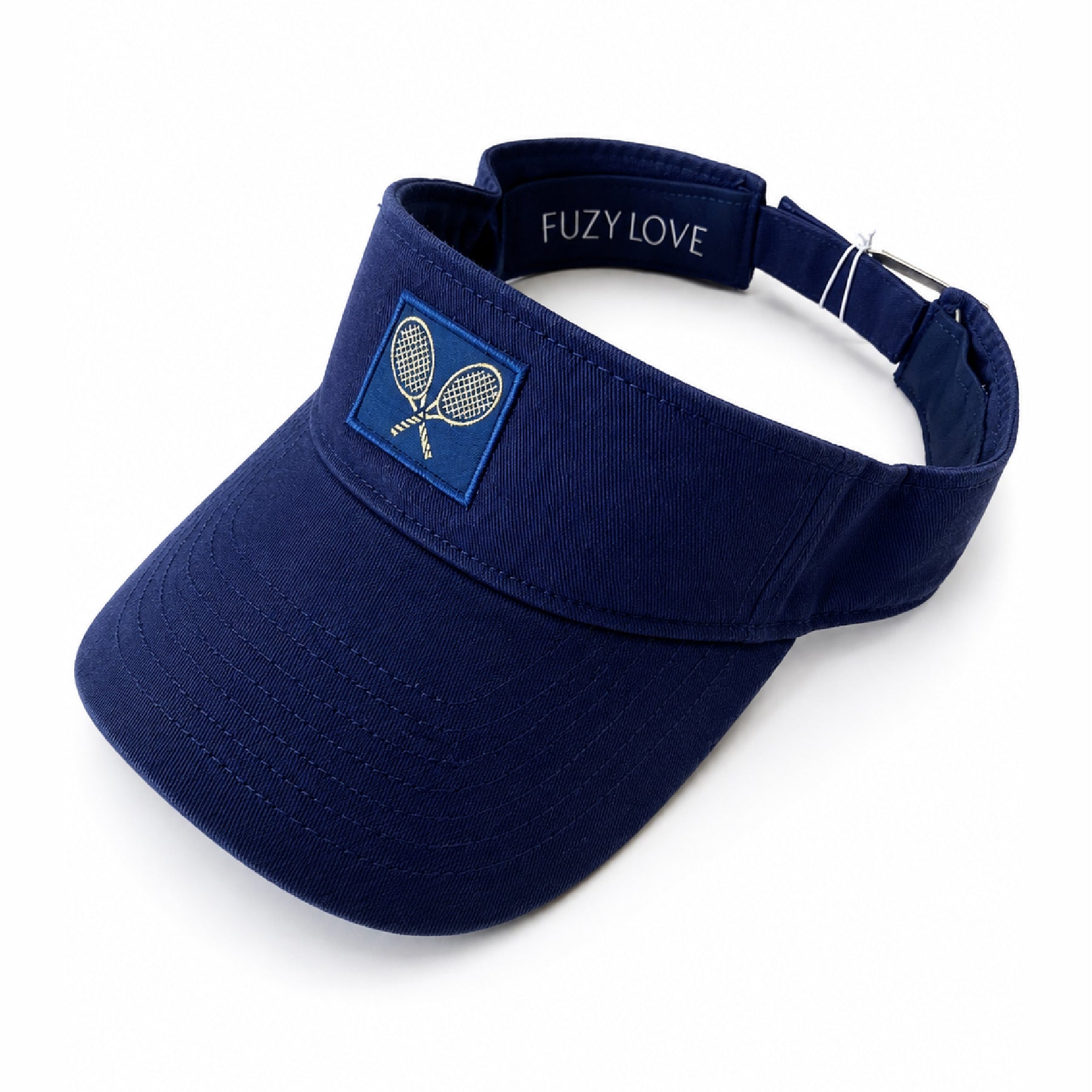 Fuzy Love Classic Twill Visor Navy
