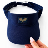 Fuzy Love Classic Twill Visor Navy