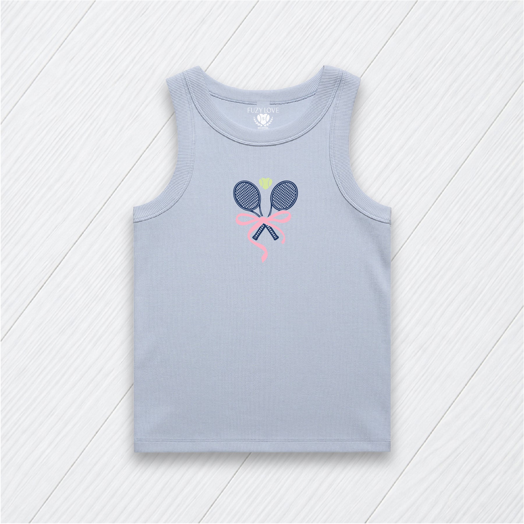 Navy Rackets with Bow Tank