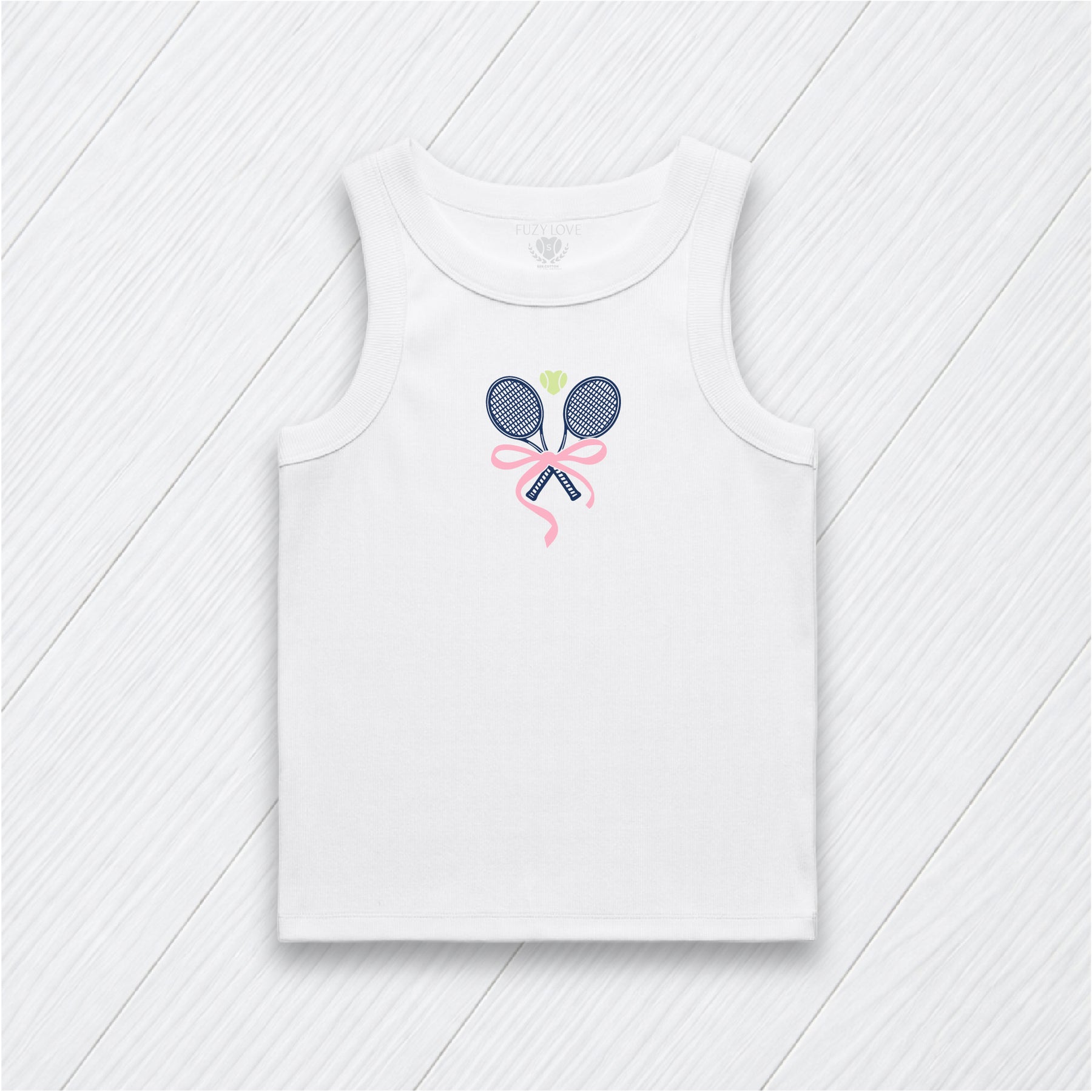 Navy Rackets with Bow Tank