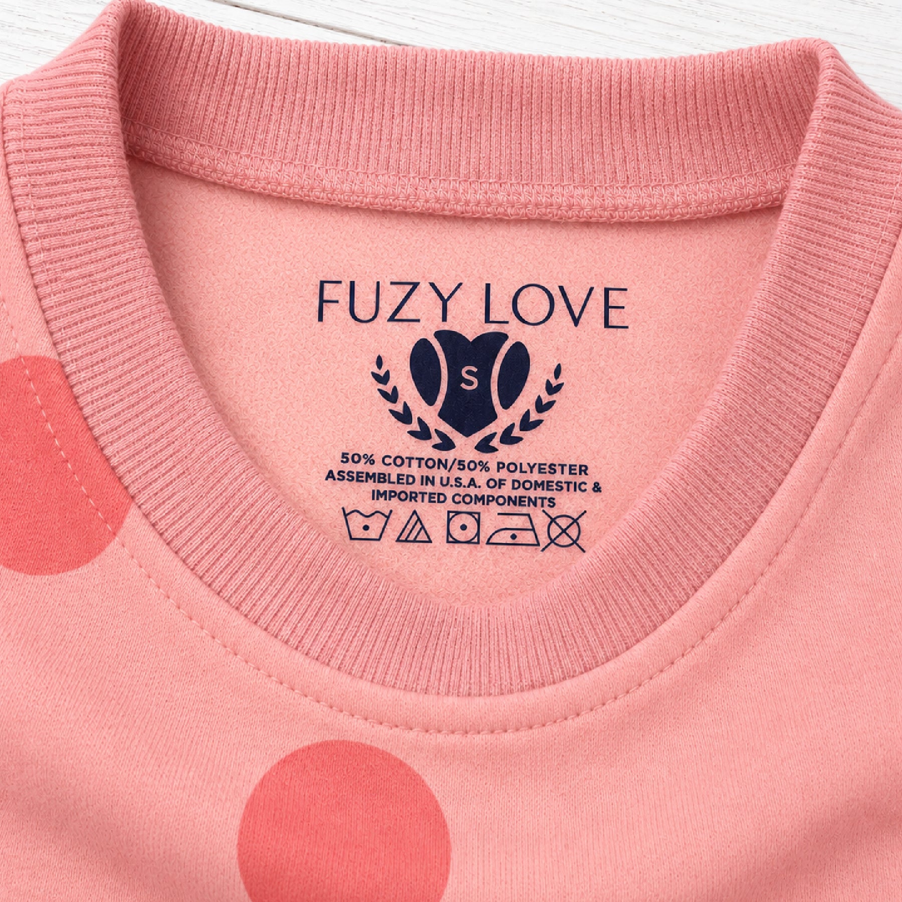 Pink Polka Dot Crew