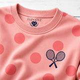 Pink Polka Dot Crew