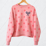Pink Polka Dot Crew