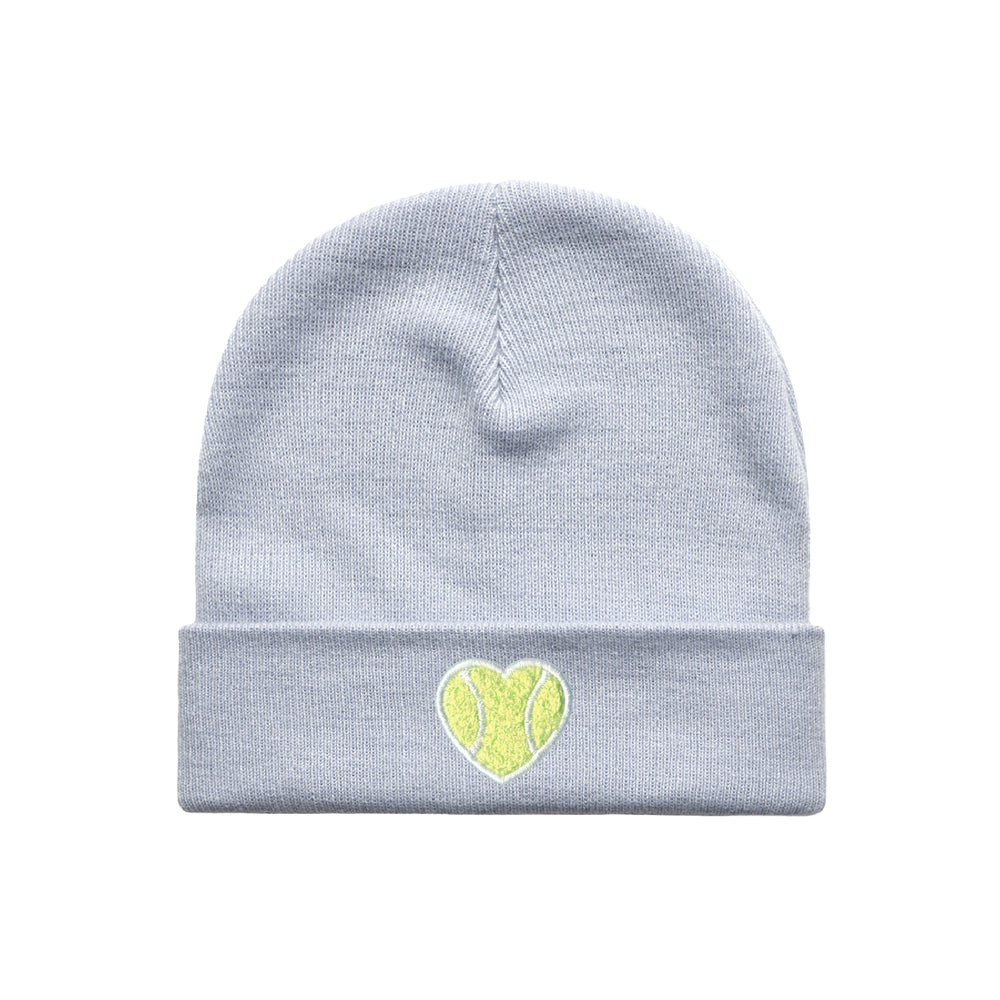 Classic Beanie with Chenille Heart