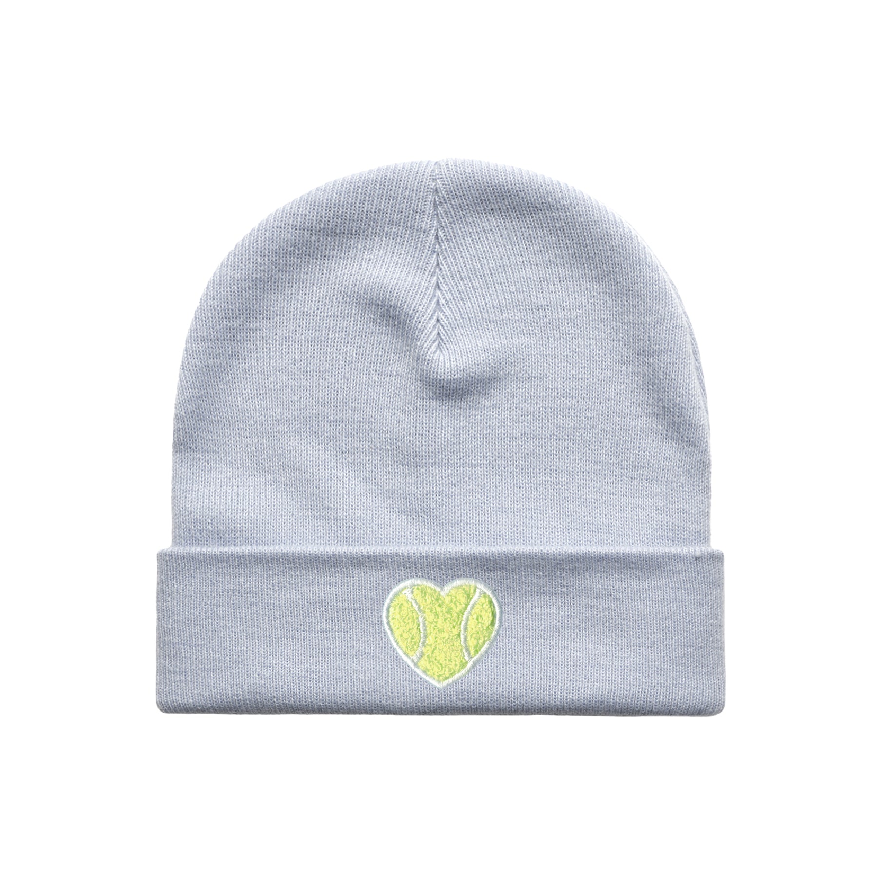 Classic Beanie with Chenille Heart