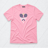 Crossed Rackets with Bows Tee