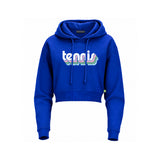 Retro Tennis Cropped Hoodie