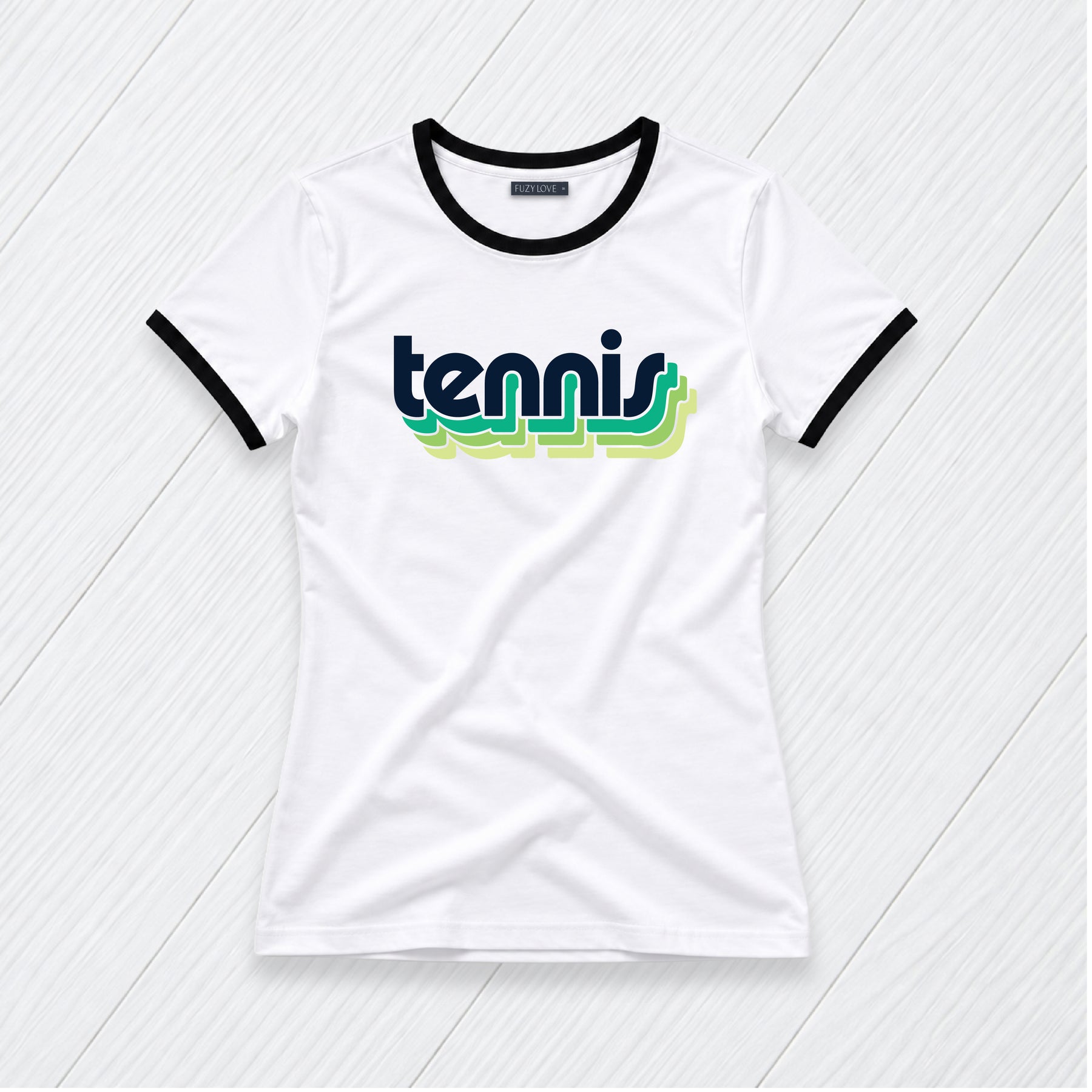 Retro Tennis Ringer Tee