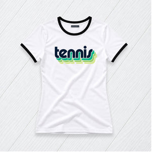 Retro Tennis Ringer Tee