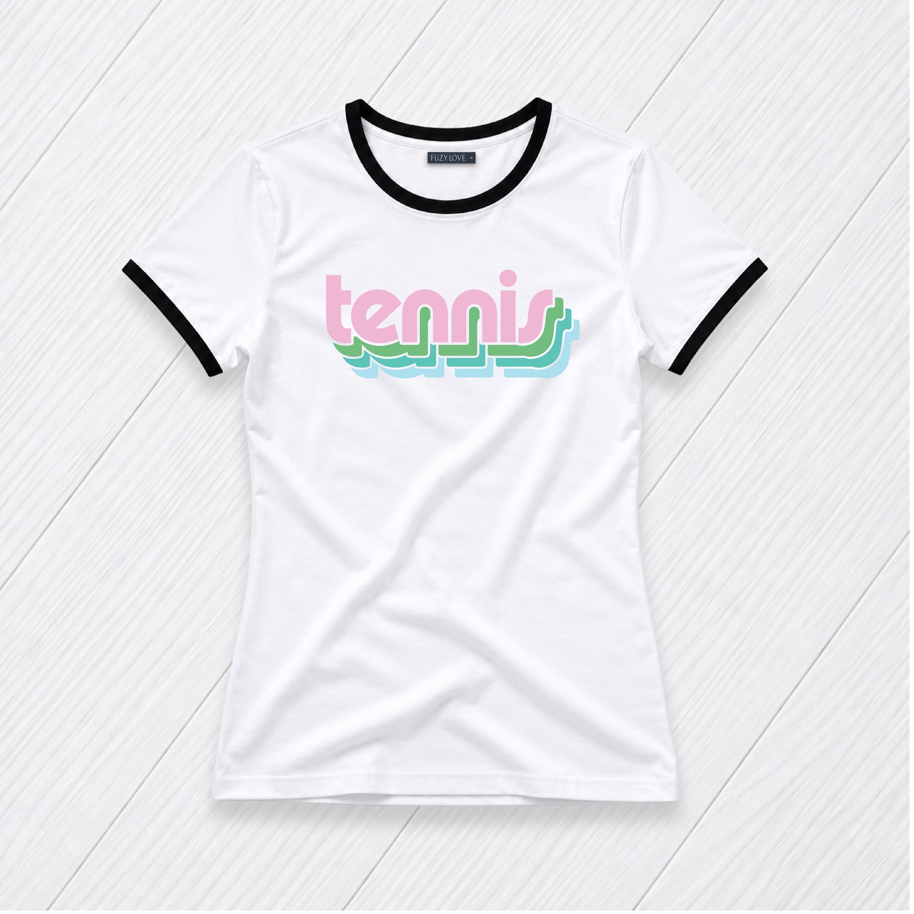 Retro Tennis Ringer Tee