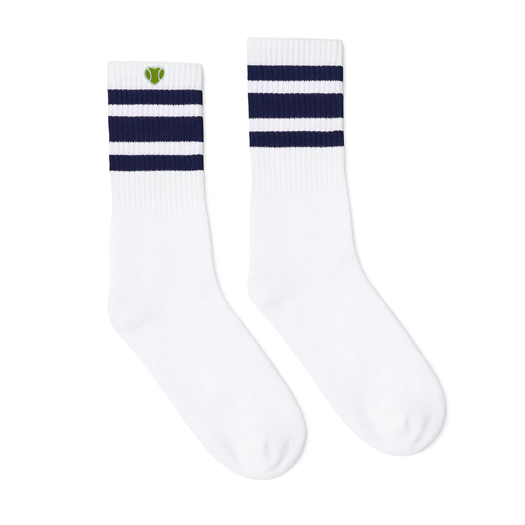 Match Day Socks Navy and White