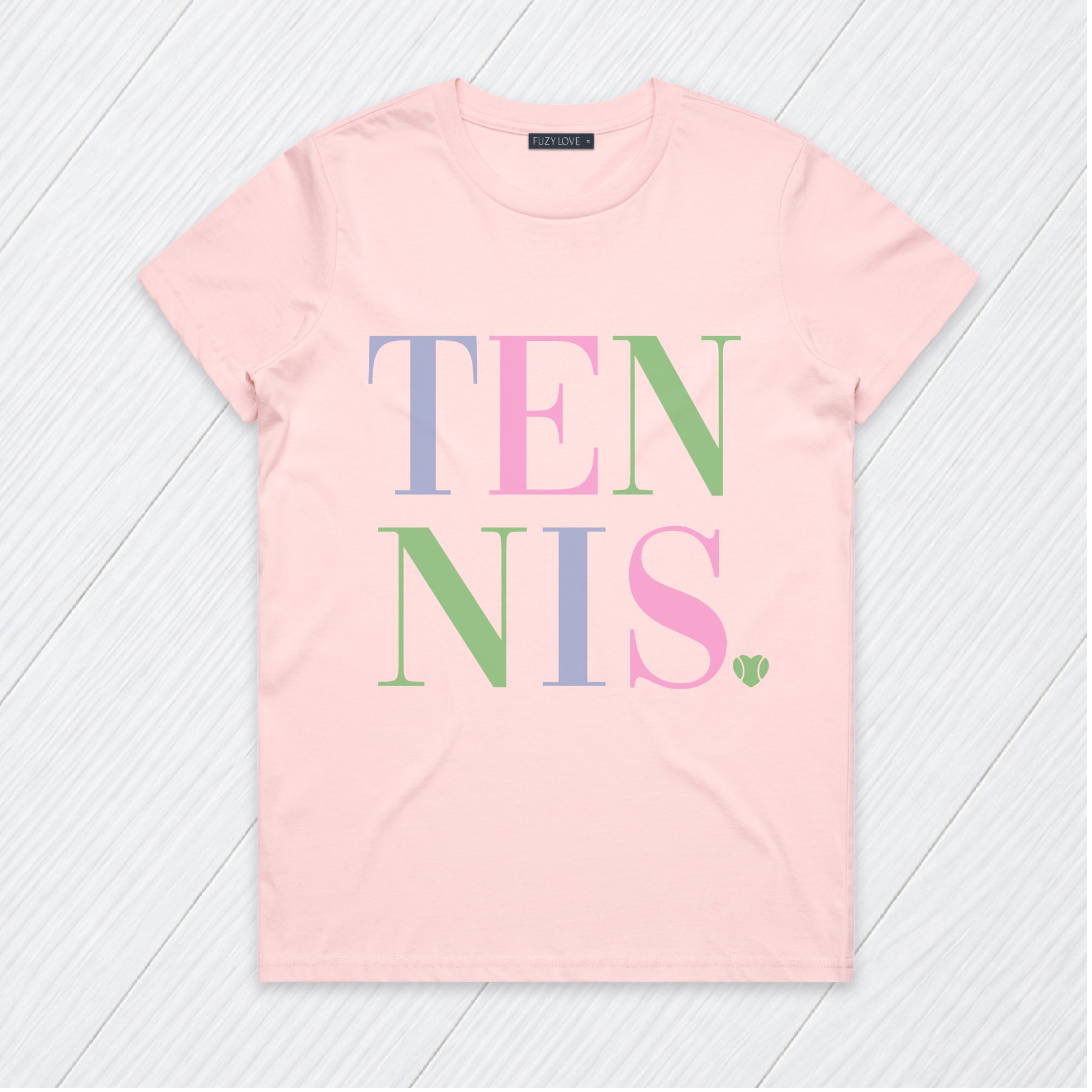 Colorful Tennis Tee