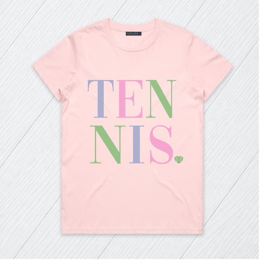 Colorful Tennis Tee