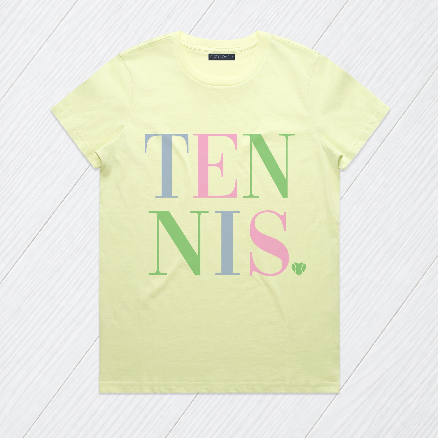 Colorful Tennis Tee