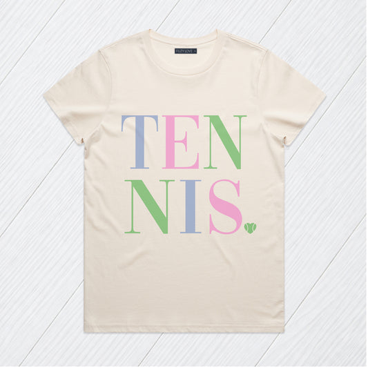 Colorful Tennis Tee