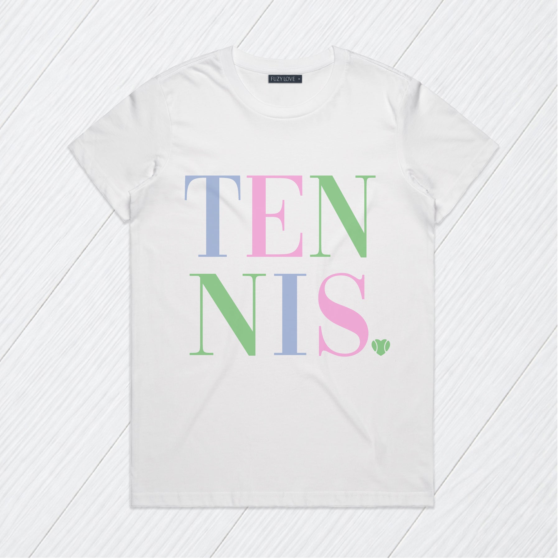 Colorful Tennis Tee