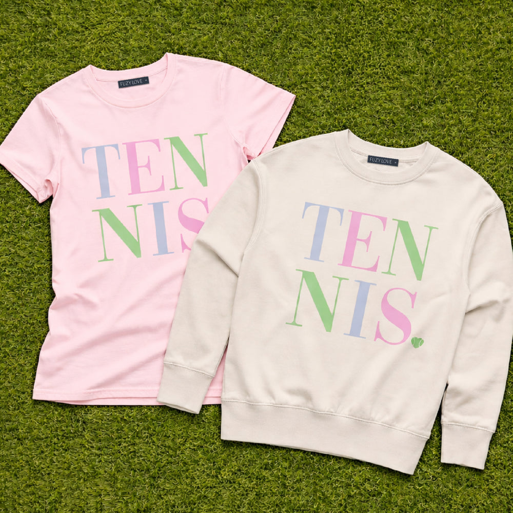 Colorful Tennis Sweatshirt