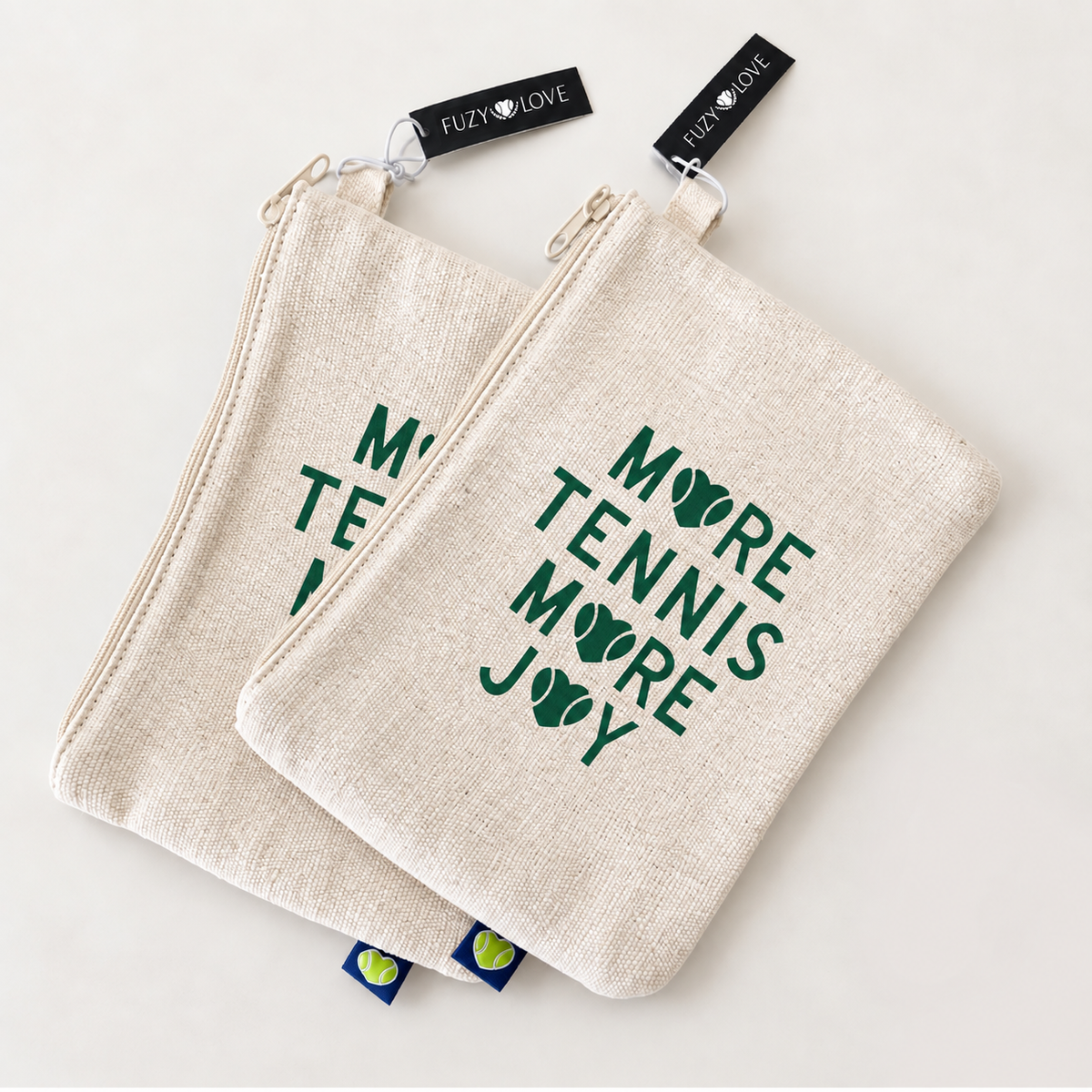 More Tennis More Joy Pouch