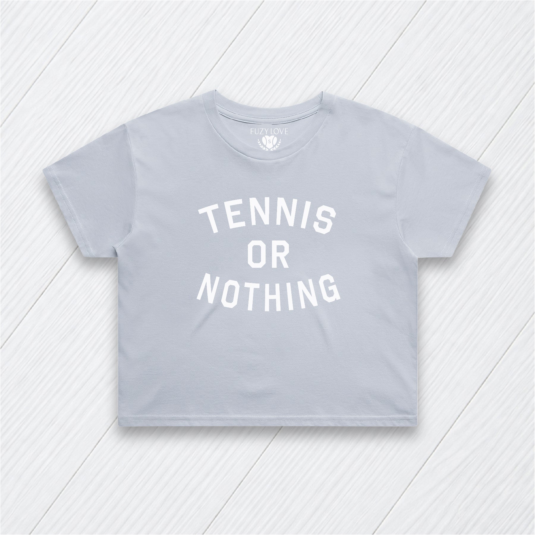 Tennis or Nothing Crop Tee