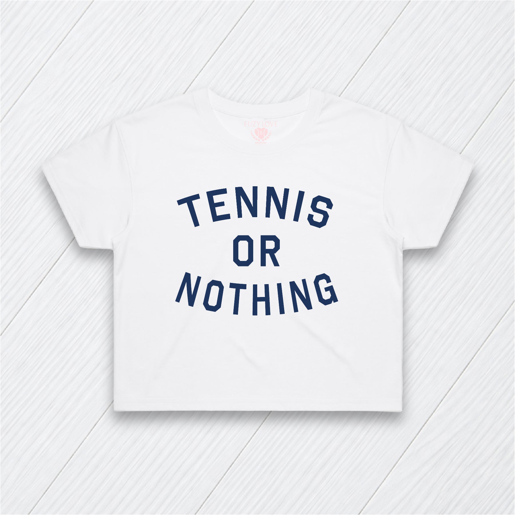 Tennis or Nothing Crop Tee