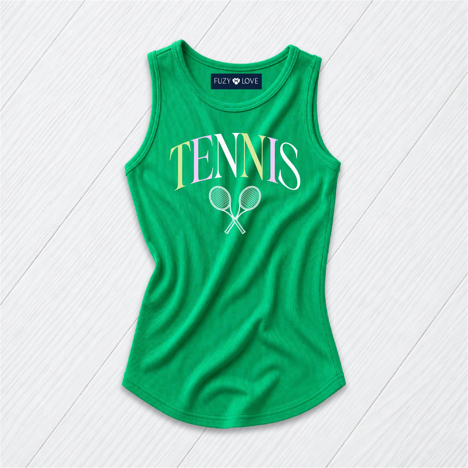 Multi Color Tennis Tank