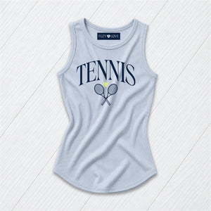 Navy Tennis Tank
