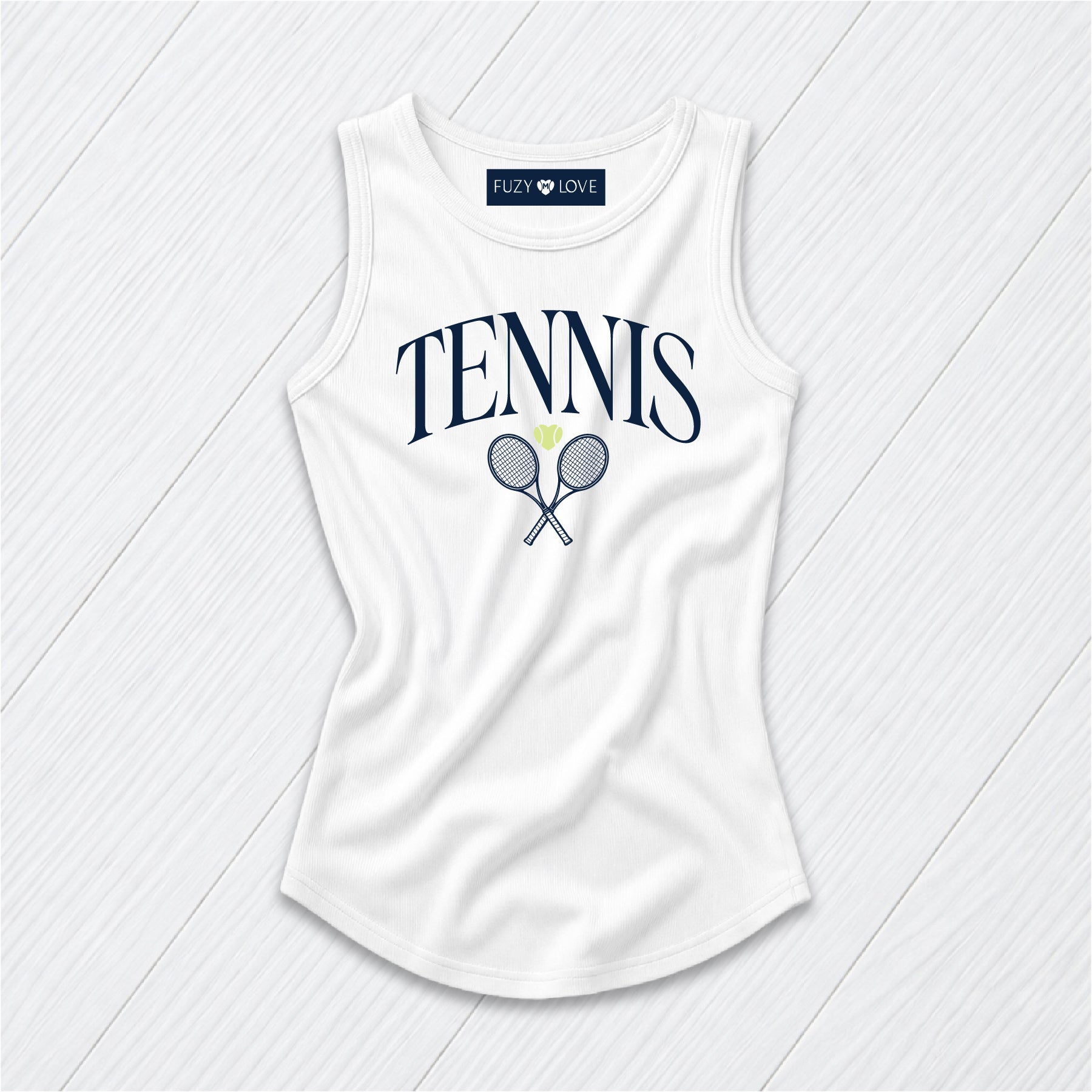 Navy Tennis Tank