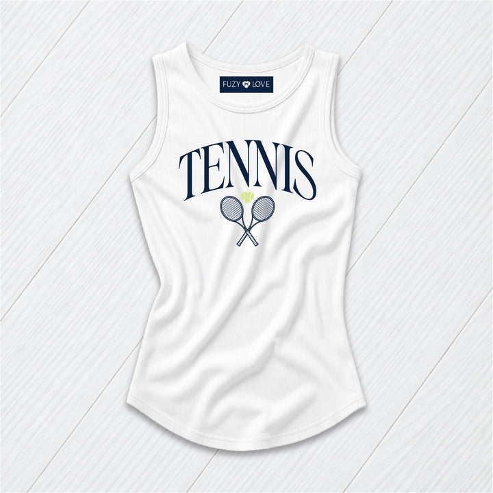 Navy Tennis Tank