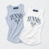 Navy Tennis Tank