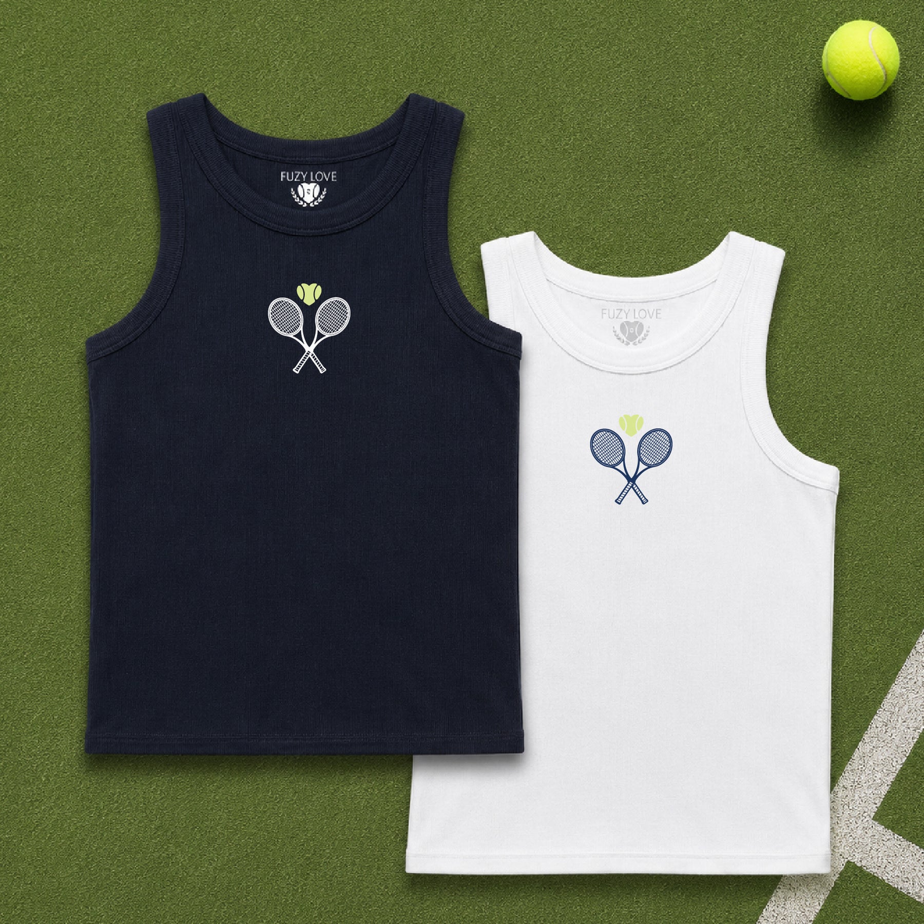 Tiny Racket and Heart Tank