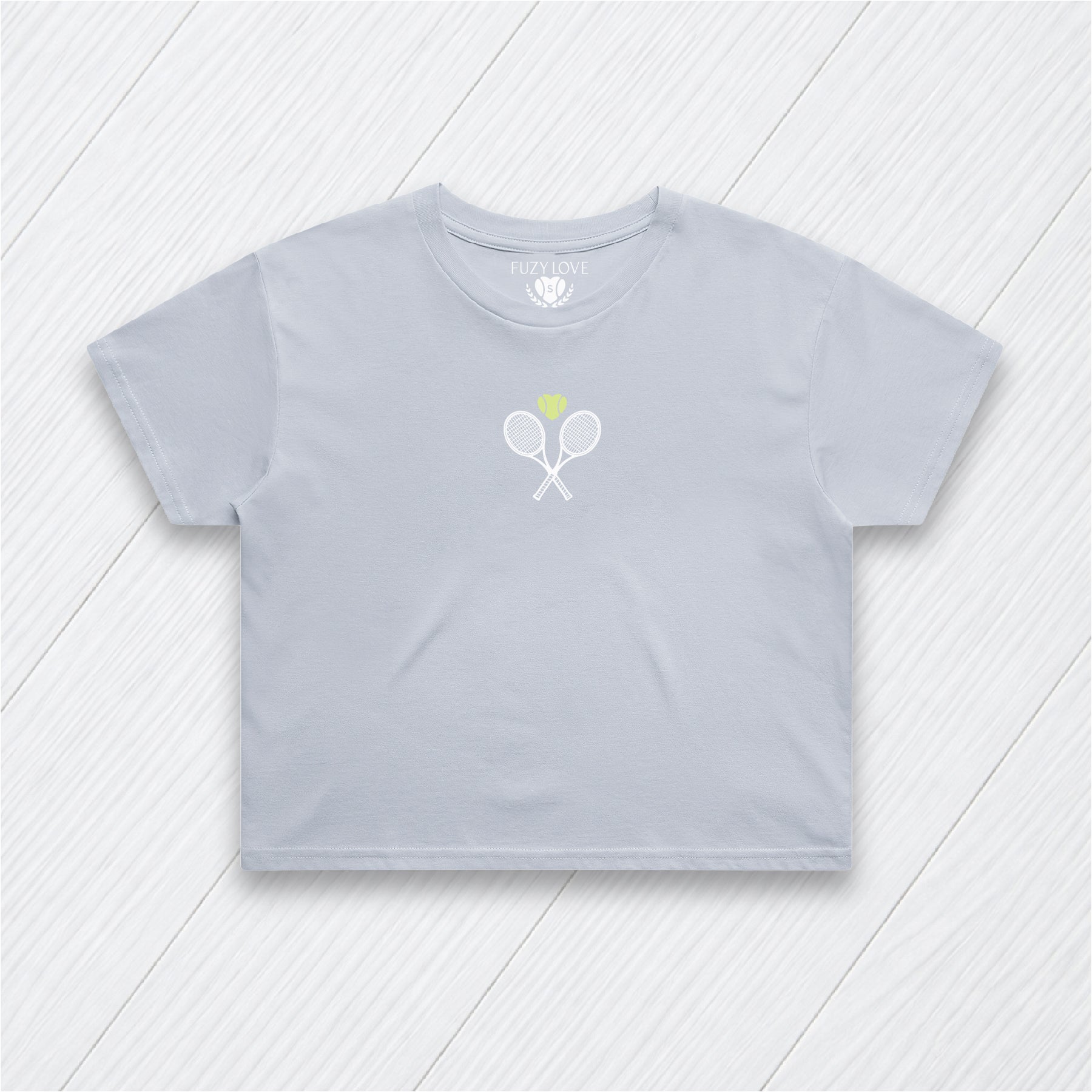 Tiny Racket and Heart  Tee