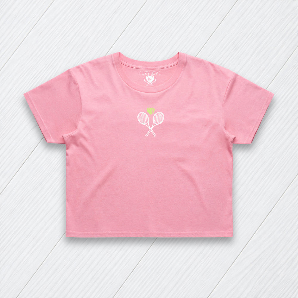 Tiny Racket and Heart  Tee