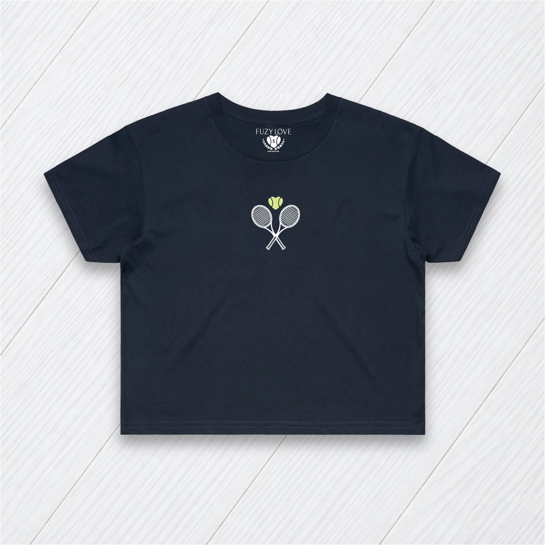 Tiny Racket and Heart  Tee