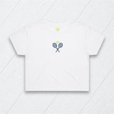 Tiny Racket and Heart  Tee