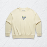 Tiny Racket and Heart Sweatshirt