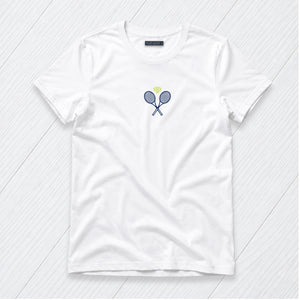 Tiny Racket and Heart Tee