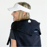 Classic Twill Visor Chenille Heart