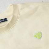 Lux Love Crew Chenille Heart