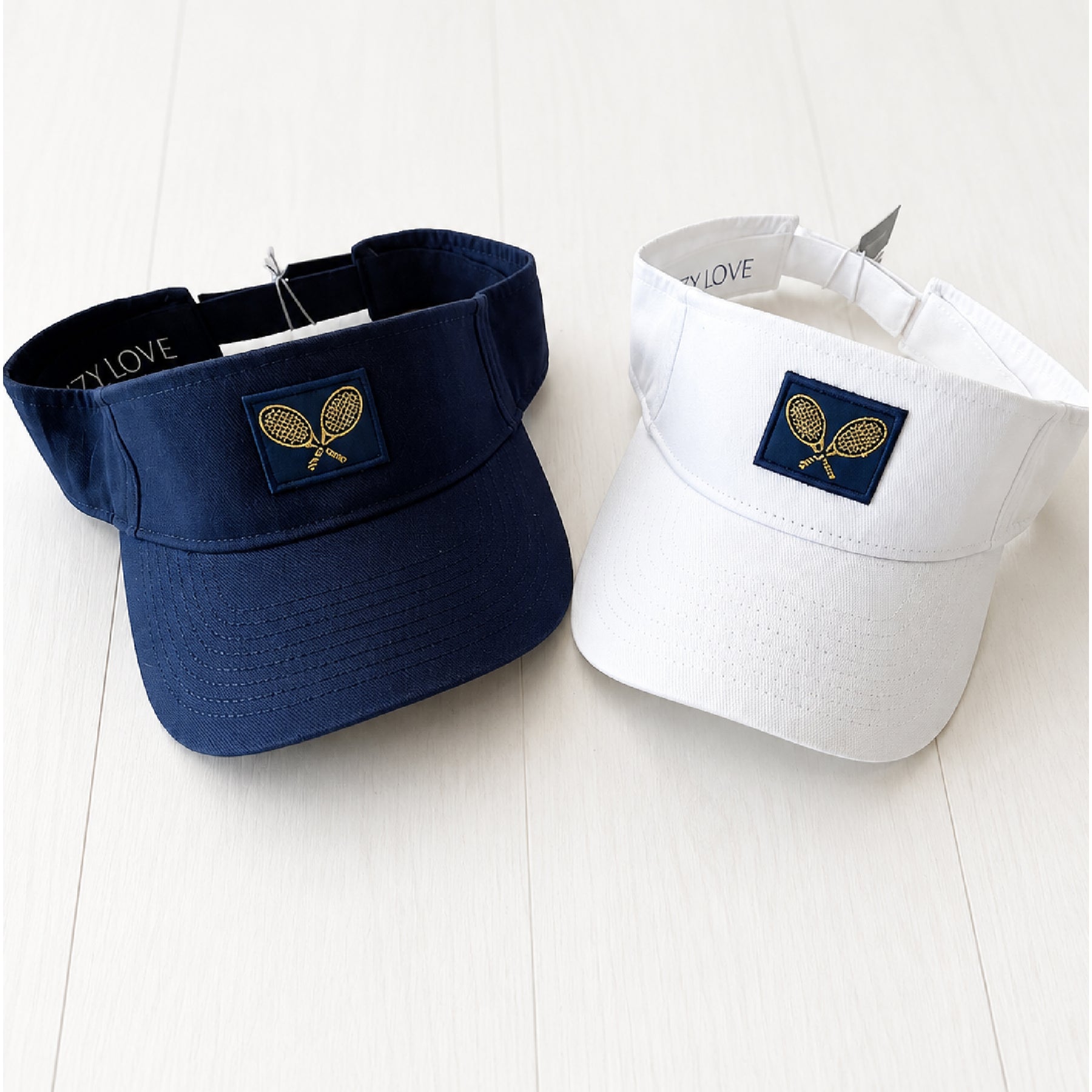 Fuzy Love Classic Twill Visor White