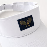 Fuzy Love Classic Twill Visor White
