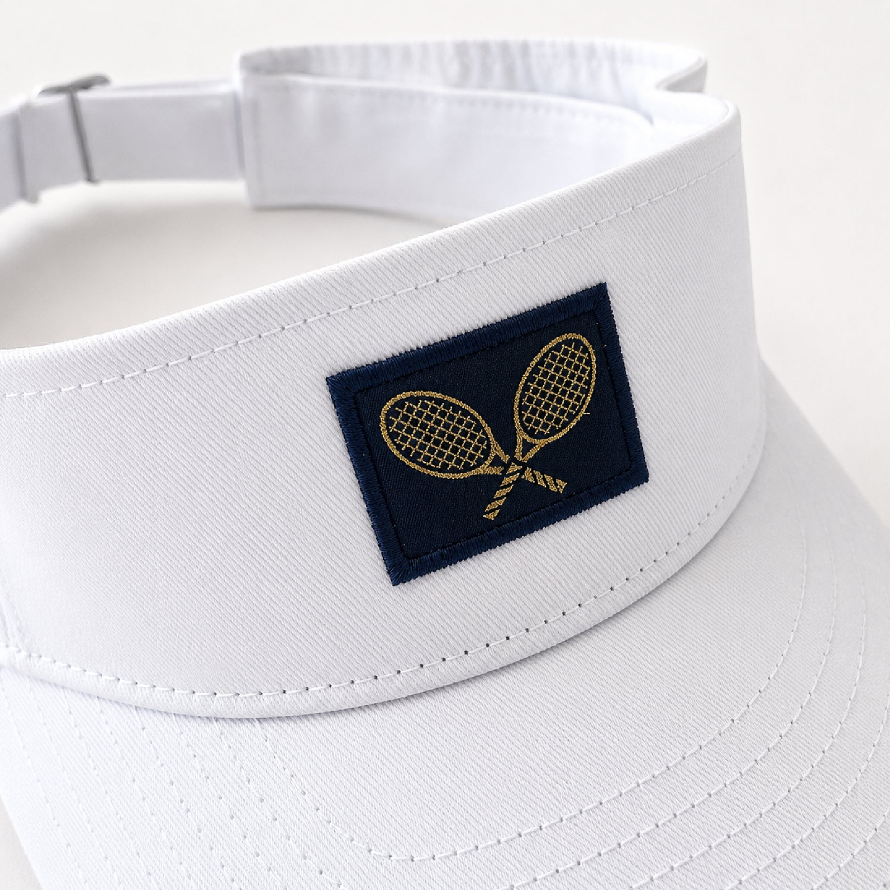 Fuzy Love Classic Twill Visor White
