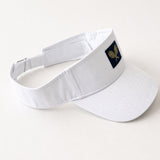 Fuzy Love Classic Twill Visor White