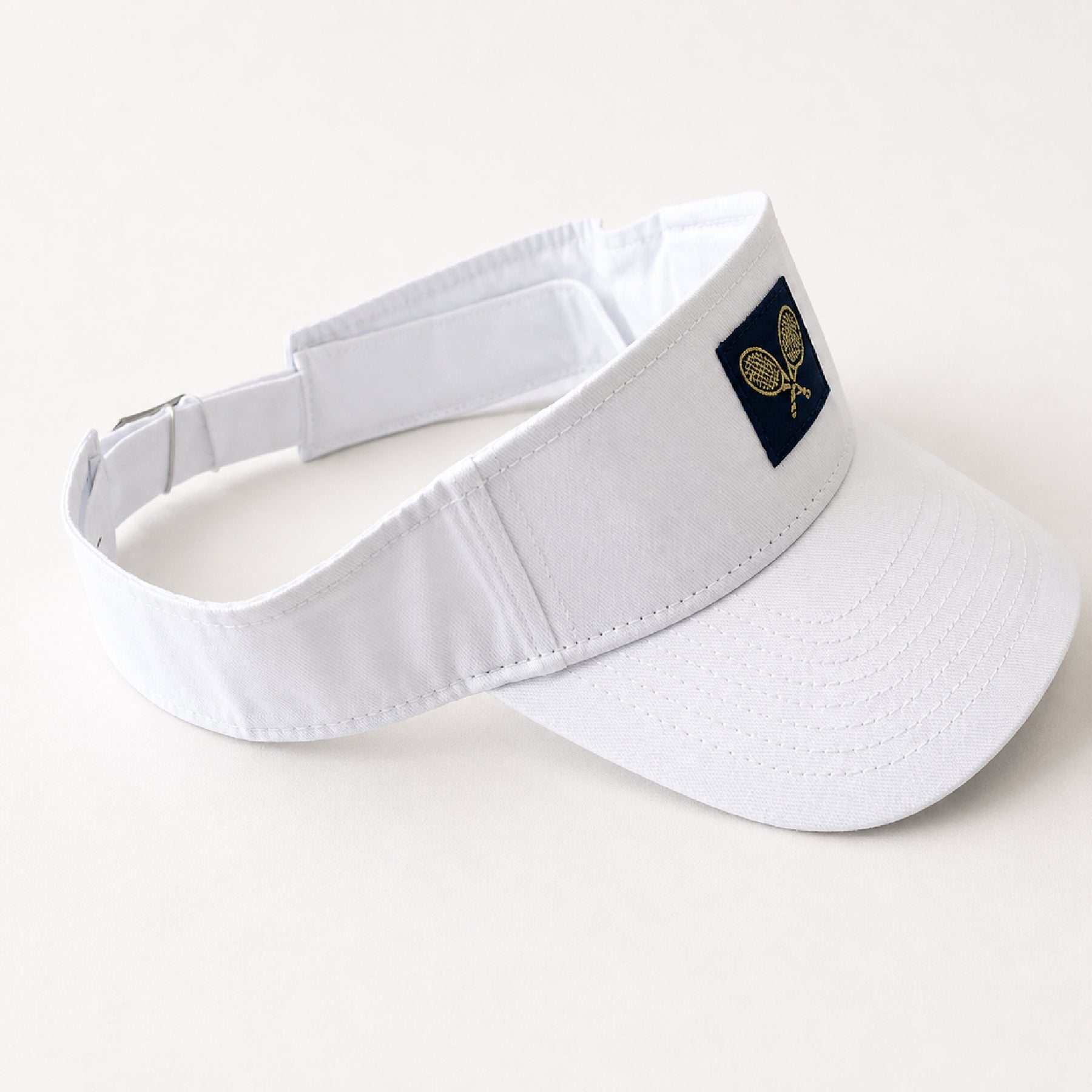 Fuzy Love Classic Twill Visor White